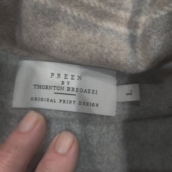 PREEN By THORNTON BREGAZZI Wool Coat Size L new - Picture 2 of 3